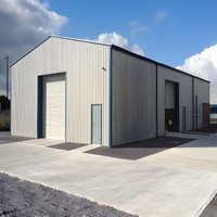 Entrepôts préfabriqués en acier, structures en acier pour entrepôts, bâtiments en structure métallique, kits de construction métalliques, hangars modulaires de Chine