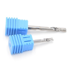 3.175/4/5/6/8/10mm Milling Cutter for Aluminium Shank Solid Carbide Single Flute Alloy <strong>End</strong> <strong>Mill</strong> CNC <strong>Alu</strong> Milling Tools - Product Image 1