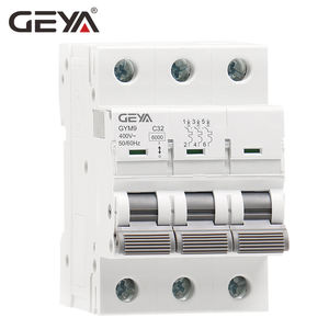GEYA-disyuntor <span class=keywords><strong>GYM9</strong></span>-3P tipo A 6-25A, fabricante de interruptor Wenzhou <span class=keywords><strong>GYM9</strong></span>, ic60N, ic65N, mcb, el mejor precio para Mini disyuntores - Product Image 1