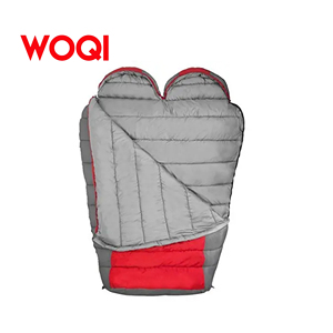 Woqi — sac de couchage Double avec sac de Compression, sacs de maman légers <span class=keywords><strong>pour</strong></span> le <span class=keywords><strong>Camping</strong></span> des adultes, sac à dos, la randonnée et les voyages - Product Image 4