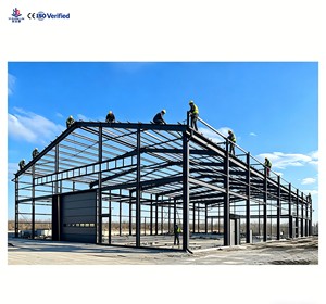 Quick Installation Light Steel <b>Frame</b> Prefabricated Warehouse Logistics Workshop Steel Storage Africa Metal Factory Workshop - Product Image 6