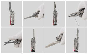 <b>Multi</b>-Functional Stainless Steel 420 Wire Cutting <b>Multi</b> <b>Tool</b> <b>Pliers</b> Screwdriver Bits Foldable Scissors DIY OEM Customizable - Product Image 3