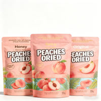 Sacs refermables personnalisés pour fruits secs, petits lots, avec fermeture éclair, pour noix