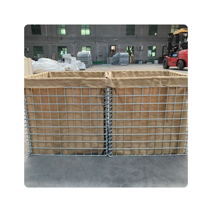 Panier <span class=keywords><strong>gabion</strong></span> soudé robuste en treillis métallique galvanisé pour la construction de murs de soutènement - Product Image 6
