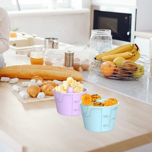 Customized Logo Essential Kitchen <b>Tools</b> Squeeze Pour Baking Cup Dishwasher Camping Cooking Funnels Set - Product Image 6