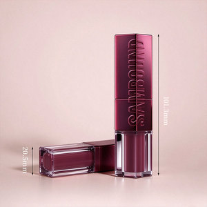 Tube de rouge à lèvres double embout personnalisé, vide, de luxe, à remplissage direct, pour baume à lèvres, avec logo gravé au laser, emballage pour gloss liquide - Product Image 2