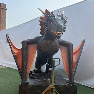 Dragon From Evil World Monster Spit Smoke Haunted House Halloween Prop - Product Image 4