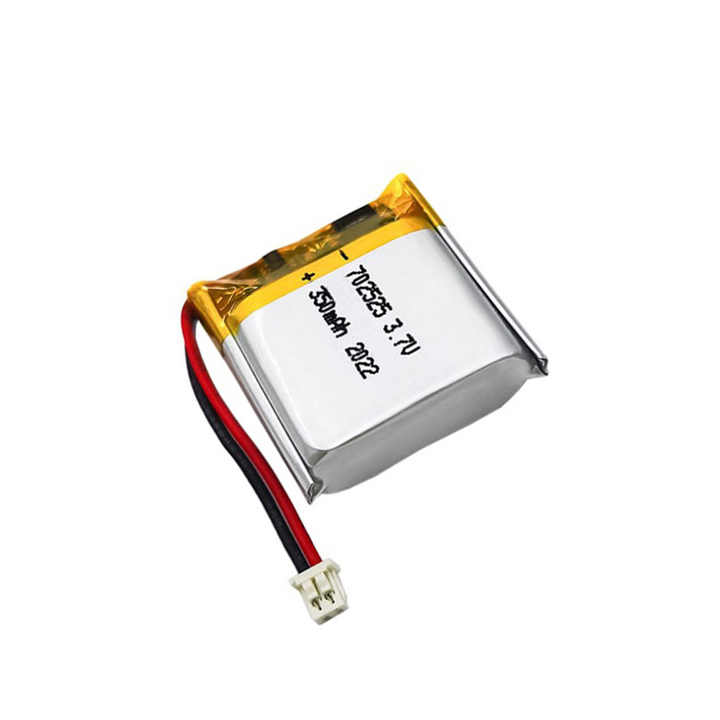 Lithium Polymer Battery 702525 3.7V 350mAh Rechargeable Lipo Li-polymer