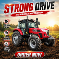 Best-seller LT1804 Tracteur de jardin polyvalent 180 CV 4x4 pour l'entretien des pelouses, le déneigement et les tâches d'entretien agricole général