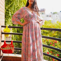 Kaftan hippie de style bohème pour femmes de grande taille vêtements d'été robe de soirée robe de plage robe d'été décontractée caftan