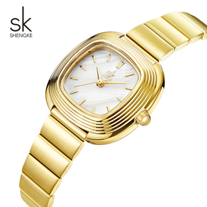 Elegante Reloj de Pulsera para Mujer con Correa de Cuero con Textura de Bambú, Cristal Mineral Resistente a los Arañazos - Product Image 3
