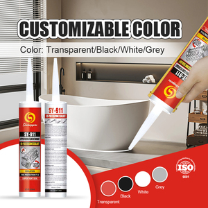 High Temperature Resistance Fast Curing Kitchen Sink 100% Silicon Sealant Adhesive <strong>Silicone</strong> For Kitchen Bathroom - Product Image 4