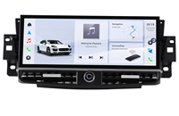 Lecteur multimédia 12,3 pouces Android 14 pour autoradio GPS de style Tesla pour Porsche Panamera 2010-2016