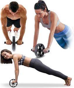 Equipo de rueda de ejercicio abdominal Fitness Sport Tummy Roller para entrenamiento central para rueda de rodillo Ab - Product Image 1