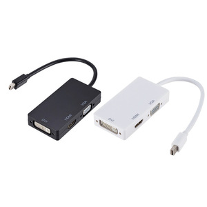 Mini convertidor de video 3 en 1 de DP a HDMI, VGA y DVI para cable adaptador de portátil - Product Image 1