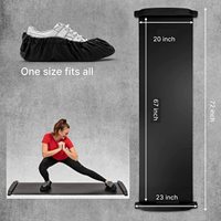 Tapis de patinage de vitesse en PVC pour l'exercice à domicile Hockey Skate Training Slide Board disponible à la vente