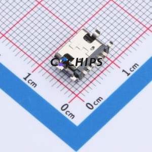 HYCW443-USBC06-650B USB Connector SMD Connector ( Connector Type: Type-C )( Gender: Female )( Mounting Type: Sink Board ) - Product Image 2