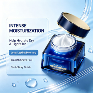 Crema facial hidratante para hombres, crema facial hidratante de larga duración, reafirmante, minimiza los poros, no pegajosa, para afeitar la piel seca - Product Image 5