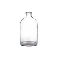Ampoules vides de 5 ml, 7 ml, 10 ml, flacon en verre pharmaceutique, flacon en verre avec silicone souple, vente en gros