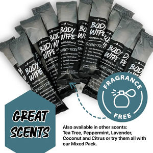 Lingettes corporelles désodorisantes OEM pour adultes, motif perle, jetables, emballées individuellement, lingettes humides non tissées pour la douche avec de l'<span class=keywords><strong>aloe</strong></span> vera - Product Image 2