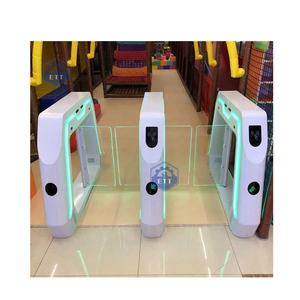 Torniquete de Parque de Atracciones, Puerta de Control de Entradas, Puerta Rápida para Exteriores, Barrera Óptica con Código QR, Barrera de Solapa de Acero Inoxidable 304 de Alto Flujo - Product Image 4