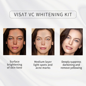 Ensemble de soins de la peau bio de marque privée meilleur produit de blanchiment du visage anti-acné à la vitamine C fabriqué en cosmétiques naturels - Product Image 3