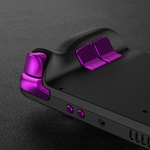 Extremerate ปุ่มเต็มชุดสำหรับคอนโซล LCD Steam Deck อุปกรณ์เสริมสำหรับเล่นเกมสีม่วง - Product Image 5