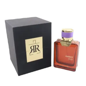 Kustom kemasan kotak parfum merek anda botella de Parfum con caja 50ml botol parfum dengan kotak