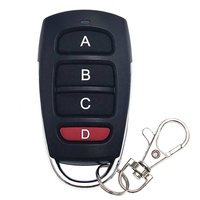 RCU nuevo 433Mhz inalámbrico Universal coche RF llave de Control remoto inteligente puerta eléctrica garaje reemplazo clonación Cloner RF remoto