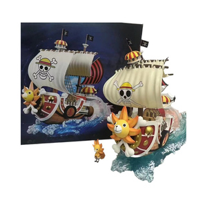Figurine d'action <span class=keywords><strong>Luffy</strong></span> de 29 cm, modèle de bateau Going Sunny, Thousand One Pieced Straw Hat Pirates Boat, artisanat en plastique - Product Image 6