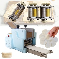 Mini plateau de table rond papad roti chapati maker Tortilla presse nouilles Gyoza Wonton peau boulette emballage faisant la Machine usage domestique