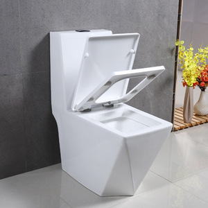 Chinese amaze sanitary ware classics diamond design siphonic and washdown one piece wc toilet #MO052