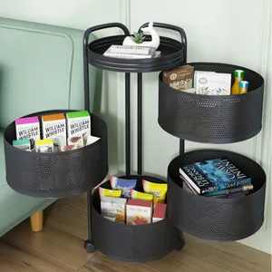 Étagère <span class=keywords><strong>rotative</strong></span> KSY pour le rangement des légumes et des fruits, étagère <span class=keywords><strong>rotative</strong></span> à 360 degrés, espace de rangement multi-niveaux, étagère <span class=keywords><strong>rotative</strong></span> - Product Image 6