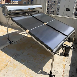 Chống ăn mòn mạnh nhất Máy sưởi mặt trời Máy nước nóng năng <span class=keywords><strong>l</strong></span>ượng mặt trời với bể thép không gỉ và tấm phẳng - Product Image 1