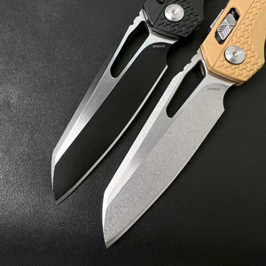 Micro Tech MSI Couteau industriel en acier inoxydable et nylon, marque HK FB315, 21,7 cm, OEM/ODM personnalisable, DIY, EDC, camping, extérieur, pointe tombante - Product Image 3