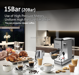 Cafetière espresso américaine Offre Spéciale en acier inoxydable 15 ou 20 bars - Product Image 3