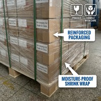 Resina Negra TTR de 110 mm x 60 m Directo de Fábrica para Impresora Industrial de Etiquetas de Códigos de Barras, Tinta de Alto Rendimiento, Nítida y Estable