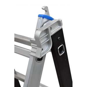 GIERRE - ALSS210 Escalera extensible de 3 secciones con base acampanada-EAN 8013186243545 ESCALERAS TRANSFORMABLES - Product Image 3