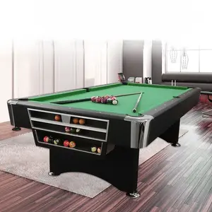 Yüksek kalite bilardo masa standart boyut bilardo masa havuz