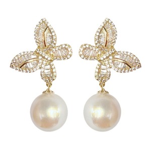 Orecchini pendenti a farfalla da donna, accessori per l'orecchio semplici e alla moda per l'uso quotidiano - Product Image 5