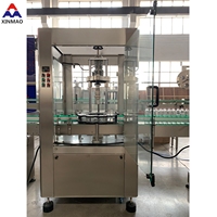 Ligne d'embouteillage en verre de jus de fruit machine de remplissage automatique de jus