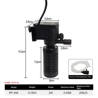 Mini compresseur d'air Jeneca avec filtre pour petit aquarium, pompe de filtration submersible, purificateur d'eau, système de filtration