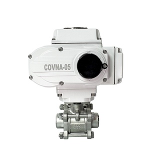 วาล์วบอลสแตนเลสแบบเชื่อมเต็มตัว 3 ชิ้น 2 ทาง รุ่น COVNA HK60-Q-3PS-H พร้อมมอเตอร์ไฟฟ้า - Product Image 1