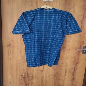 Kimono kaftan en coton imprimé à la main, style ethnique de luxe, léger - Product Image 3