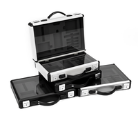 Boîte de rangement personnalisable en aluminium pour cartes gradées, étui transparent en acrylique pour cartes sportives compatible avec PSA BGS CSG GSC Top Loader