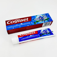 Vente en gros de dentifrice Coglaet Cool-ice 100g, soin apaisant des gencives, fraîcheur naturelle, blanchiment doux, soin buccal, dentifrice