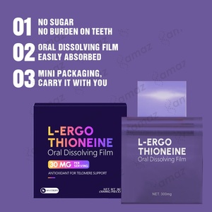 Amaz OEM/ODM Marque privée Complément alimentaire en cératine sur mesure Film de dissolution orale 30 peaux emballées individuellement - Product Image 6