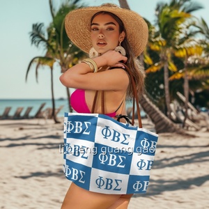 全新定制设计 Phi Beta Sigma Sisters Club 手提包户外旅行大容量高品质手提包周末包 - Product Image 4