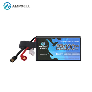 מפעל סיטונאי AMPXELL חכם סוללות פריקה גבוהה <span class=keywords><strong>LiPo</strong></span> סוללה 18C 6S 22.2 22000mAh סוללה עבור חקלאי Drone - Product Image 5