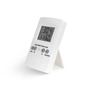 Digital Indoor Outdoor Min Max Wall Mounted Thermometer With Memory Function For Garden Home House